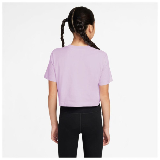 Nike Παιδική κοντομάνικη μπλούζα Sportswear Futura Cropped T-Shirt